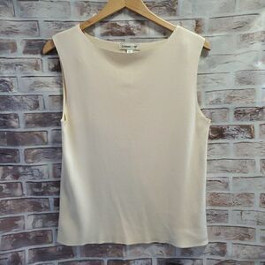 Cold Water Creek Sweater Womens XL 70% Silk Career Wear Minimalist Sophisticated